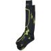Spyder mens Pro Liner Socks Ebony Citron Medium