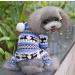 Ranphy Soft Velvet Dog/Cat Hoodie Sweater - Reindeer Pattern Pile Suit for Small Dogs & Puppies (Size L Blue) - Buy Online on GoSupps.com