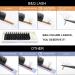 Shop 1 Tray C Curl Self-Fan Lashes 0.05mm for Volume - Easy Fan Eyelash Extensions (11mm) - Black Individual Lashes - Buy Online on GoSupps.com
