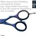 JAGUAR Diamond E TB 5.5 Inch Hairdressing Scissors Offset Design Anti Allergy High Gloss Coating - Titanium Blue - Buy Online on GoSupps.com
