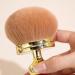 Quzente Powder Brush for Pressed Powder - Powder Bronzer Brush Blush Brush Setting Powder Brush Face Brushes Makeup Mushroom Head Brush for Setting Loose & Pressed Powder gold - Buy Online on GoSupps.com