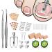 Ingrown Toenail Removal Kit, Ingrown Toenail Corrector, Ingrown Toenail Tool Kit, Ingrown Toenail Treatment Kit, Ingrown Toenail Corrector Strips, Ingrown Toe Nail File Lifter, Pedicure Tool Kit