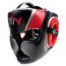 Sfeexun Headgear for Boxing MMA Training Kickboxing, Head Gear for Muay Thai, Sparring, Taekwondo, Martial Arts, Grappling, Karate Red Large