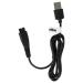 vhbw charging cable compatible with Panasonic ES-LV70 ES-LV81 ES-LV90 ES-LV95 ES-LV97 ES-RF31 shaver - power cable 120 cm