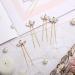 10-Piece Gold Crystal Wedding Hair Pins for Bride & Bridesmaids - Buy Online on GoSupps.com