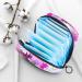 Stylish Menstruation Pad Bag with Zipper - Women s Napkin & Tampon Collective Bag | Floral Design - Buy Online on GoSupps.com