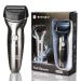 Foil Shaver for Men Rechargeable Electric Razor Wet and Dry Waterproof IPX6 Body Shavers with Pop-up Beard Trimmer LED Display 8200 RPM