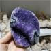 480g Natural Amethyst Quartz Cluster Uruguayan Crystal Gemstone Geode Full of Texture - Buy Online on GoSupps.com