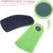 Mobestech Insoles - 3 Pairs Half Arch Support for Running Shoes | Foot Orthotic Insert & Cushion Pads for Plantar Fasciitis - Buy Online on GoSupps.com
