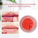 Lip Scrub Strawberry Exfoliator for Dry, Cracked Lips - Natural Care Cream for Brightening Dark Lips - Buy Online on GoSupps.com