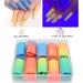 Manicure Transfer Sticker Bright Charming Removable Safe Nontoxic Nail Foil Transfer Sticker Luminous for Home DIY for Weddings - Buy Online on GoSupps.com
