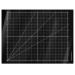 Glass Craft Mat | Magnetic | Heat  Scratch  & Stain Resistant | Perfect for Mixed Media Artwork (Rich Black  9 x 12in) Rich Black 9 x 12in