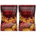 Ironmaxx protein chips 40 - Hot Chili 1 x 50g |baked high protein chips low carb and gluten -free |Available in many flavors (pack with 2)
