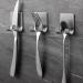 Buy Baluue Self-Adhesive Shower Hooks - Multi-Functional Luffa & Razor Holders for Bathroom & Kitchen - 2pcs Silver | International Shipping Available - Buy Online on GoSupps.com