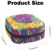 Women s Band Storage Bag & Menstrual Cup Pocket - High Capacity Makeup Organizer in Lemon Pattern for Travel - Buy Online on GoSupps.com