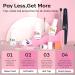 Modelones 20 Pcs Dip Powder Nail Kit Starter Set - 8 Colors Light Pink Glitter Nude Neutral Clear Dipping Powder System Liquid with Base/Top Coat Activator Brush for French Nail Art - DIY Salon Gift | Z-Gentle Pink - Buy Online on GoSupps.com