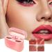 Honhoha Shiny Lip Gloss Colorful Lip Gloss | Double Matte Lip Clay | Glitter Lip Glaze Earphone Case Lip Gloss Tint with Applicator in - Buy Online on GoSupps.com