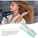 Small Curling Iron USB Plug-in Hair Straightener Curler | Multifunctional Straight and Curly Hair Wand for Girls and Teens Pochy Green - Buy Online on GoSupps.com