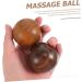 Lurrose 2-in-1 Fitness Golfer Ball Toys - Wood Palm Acupuncture Massage Balls for Adults | Outdoor Hugo Training Ball | 5x5x5cm - Buy Online on GoSupps.com