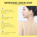  ZLHHRZJX Lemon Essential Oil Soap for Radiant Skin Vegetable Lemon Soap Lemon Soap with Vitamin C Lemon/Soap for Deep Cleansing Gentle Facial Soap and Facial Soap - Buy Online on GoSupps.com