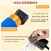 Riiai Carpet Trimmer with Shearing Guide and 2 Blades - Low Noise Vibration Rug Clippers for Sculpting Tufting Gun Rug (18cm Blue) - Buy Online on GoSupps.com