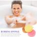 VOSAREA 3 Pcs Bath Sponge Set - Loofah Body Scrubber & Shower Pouf for Women Men & Kids - Ideal Cleaning Tool for a Refreshing Bath Experience - Buy Online on GoSupps.com