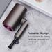 Hair Dryer QISUO Hair Dryer Professional Folding Portable Household 1800W High Power Hair Blower Hair Drier 3 Variable Speed - Buy Online on GoSupps.com
