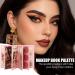 Palette De Fards Paupi res - Kit De Maquillage Blush Style Livre 5 Couches | Palette De Maquillage Visage Complet | Pour Femmes Filles Passionn es Routine Quotidienne Mariage F te Pratique - Buy Online on GoSupps.com