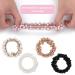 5PCS Pearl Hair Ties - Rhinestone Stretchy Hair Bands for Women and Girls - Hair Accessories Gift Set (Champagne Pink/White/Black) - Buy Online on GoSupps.com