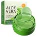 30 pairs of aloe vera eye treatment mask collages eye patch anti-aging fold eye flaps eye gel pads or puffy reduce dark dark circles moisturizing removing tear bags