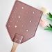 Fly Swatter Leather Swatter Manual Heavy Duty Fly Swatter with Long Wooden Handle for Home and Indoor Use Fly Swatter B  - Buy Online on GoSupps.com