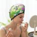 Hair Towel Wrap | Quick-Dry Hair Turban with Button | Eco-Friendly Design (Plants and Insects - Buy Online on GoSupps.com