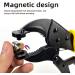15mm Heavy-Duty Snap Fastener Tool for Boat Covers - Metal Snap Installation & Repair Kit - Yellow - Buy Online on GoSupps.com