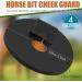 Sumind 4 Pcs Rubber Bit Guards for Horses - Protect Mouth and Lips from Chafing and Pinching - Soft, Flexible, Black Horse Bit Cheek Guards - Buy Online on GoSupps.com