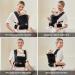 Buy VRBabies Ergonomic Baby Carrier for Newborns - Breathable & Adjustable - 0-2 Years (Black) - Ideal Back Carrier for Comfort & Support - Buy Online on GoSupps.com