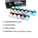 Macaron Color System - 100% Edible Glitter for Drinks | Lite Supply Gloss Dust Set for Beer Chocolate & Strawberries - 12 Vibrant Colors (3G/Bottle) | International Shipping Available - Buy Online on GoSupps.com