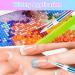TIESOME Rhinestone Picker Tool with Wax Tip Nail Rhinestone Picker Dotting Wax Pen Nail Dotting Tool Rhinestone Pickup Applicator Tool Gem Picker Tool for DIY Nail Art - Buy Online on GoSupps.com