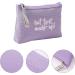 QiKuver 2-Piece Canvas Cosmetic Bag Set - Portable Makeup Bags for Travel & Daily Use | Multifunctional Zipper Pouches for Cosmetics - Buy Online on GoSupps.com