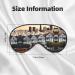 San Francisco Print Soft Eye Mask - Comfortable Sleep Mask for Travel & Naps | Ideal Eyeshade for Women & Men - Buy Online on GoSupps.com