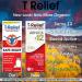 MediNatura T-Relief Pain Relief - Arnica & 12 Actives for Back Pain, Muscle Aches - Gluten-Free, 100 Tablets - Buy Online on GoSupps.com
