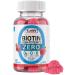 Yum-Vs - High Potency Biotin Gummies 5 000mcg Sugar Free Biotin Vitamins for Hair Skin & Nails - B7 Biotin Hair Growth Gummy for Women & Men - Zero Sugar Raspberry Flavor Hair Skin Nails Gummies (60)