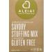 Gluten Free Variety Pack Includes: (2) Aleias Gluten Free Savory Stove Top Stuffing Mix  10 Oz. (1) Aleias Gluten Free Bread Crumbs. Italian Breadcrumbs  13 Oz. With a Measuring Spoon Included. - Buy Online on GoSupps.com