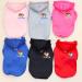 Buy Izefia Cozy Dog Hoodie - Fleece Sweater for Small Dogs & Cats | Warm Rose Red Winter Clothing - Buy Online on GoSupps.com