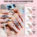 Makartt 30g Professional Rhinestone Nail Glue Gel - Perfect for Beginners & Salons | Strong Hold for Nail Tips & Gemstones - Buy Online on GoSupps.com