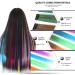 Colorful 20-Inch Long Straight Synthetic Wave Clip-In Hair Wig for Women | Shop Now! - Buy Online on GoSupps.com
