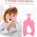 Buy Healvian U-Shaped Toothbrush for Children - Soft & Safe Dental Care for Kids & Babies - Buy Online on GoSupps.com
