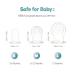 Baby Fruit Feeder Pacifier (2 Pack) for Toddler | BPA Free Silicone Teether | Soothing Gum Relief | Infant Teething Toy with Various Nipple Sizes - Buy Online on GoSupps.com