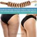 JOYLETUS Curved Wooden Massage Stick Roller for Anti Cellulite Lymphatic Drainage - Self Therapy Tool for Deep Tissue Massage and Pain Relief - Buy Online on GoSupps.com
