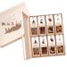 Wellnut "limited Christmas edition" - 8 snacks in the birch wood box |Gourmet snack mixtures for adults from nuts fruits & chocolate |The special gift for Christmas 8 snacks in Birkenholzbox - Limited Edition