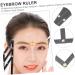 FRCOLOR Eyebrow Scale Ratio Caliper Eyebrow Measuring Tool Adjustable Positioning Ruler Second Generation - Buy Online on GoSupps.com